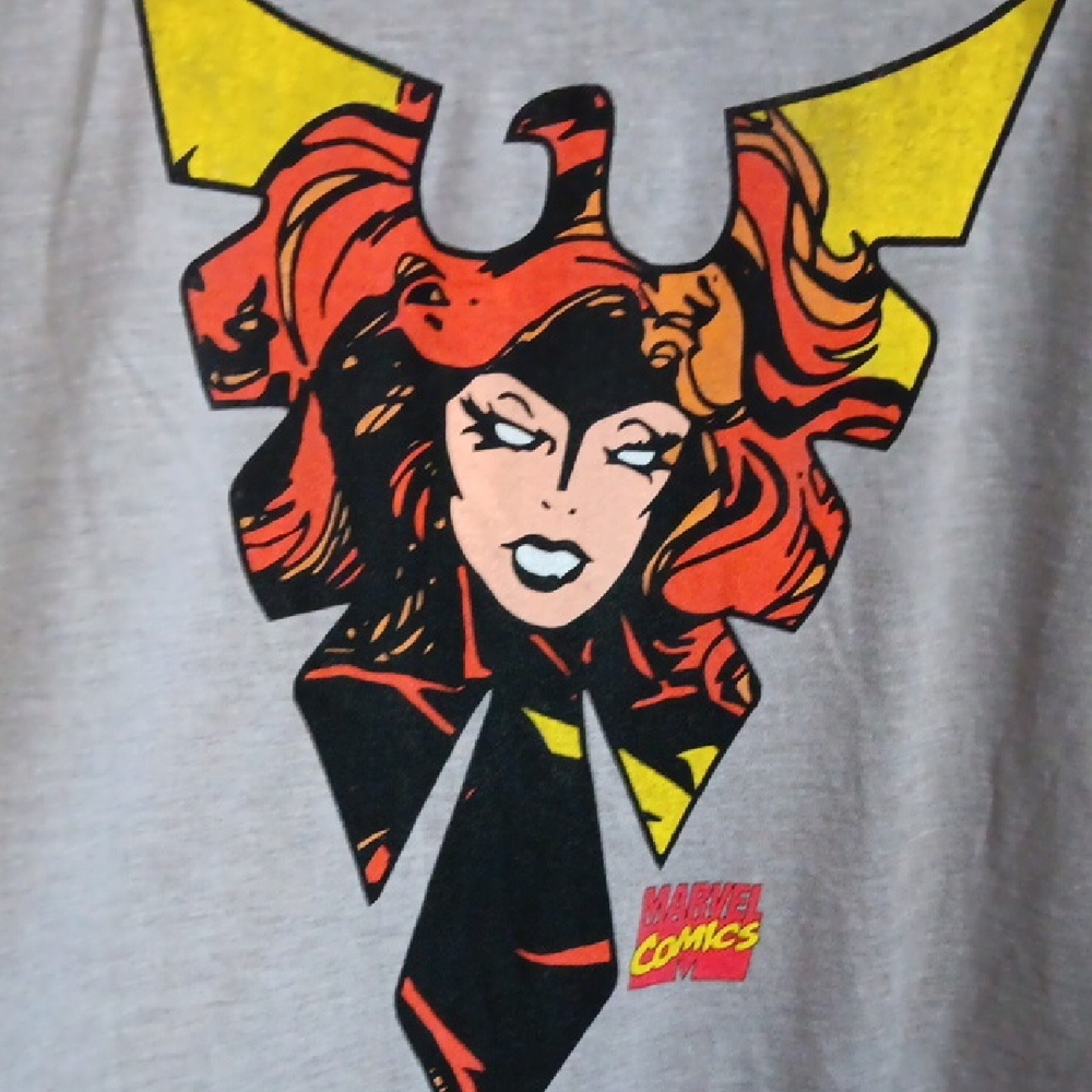 NWT Marvel Gray T-Shirt with Logo